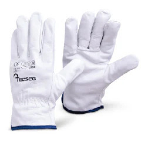 GUANTE BADANA BLANCO TECSEG